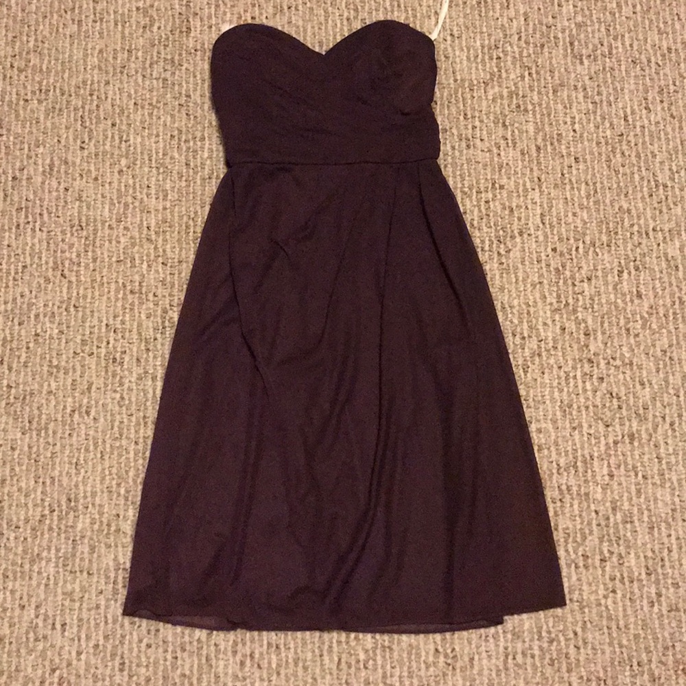 Egg plant david’s bridal dress